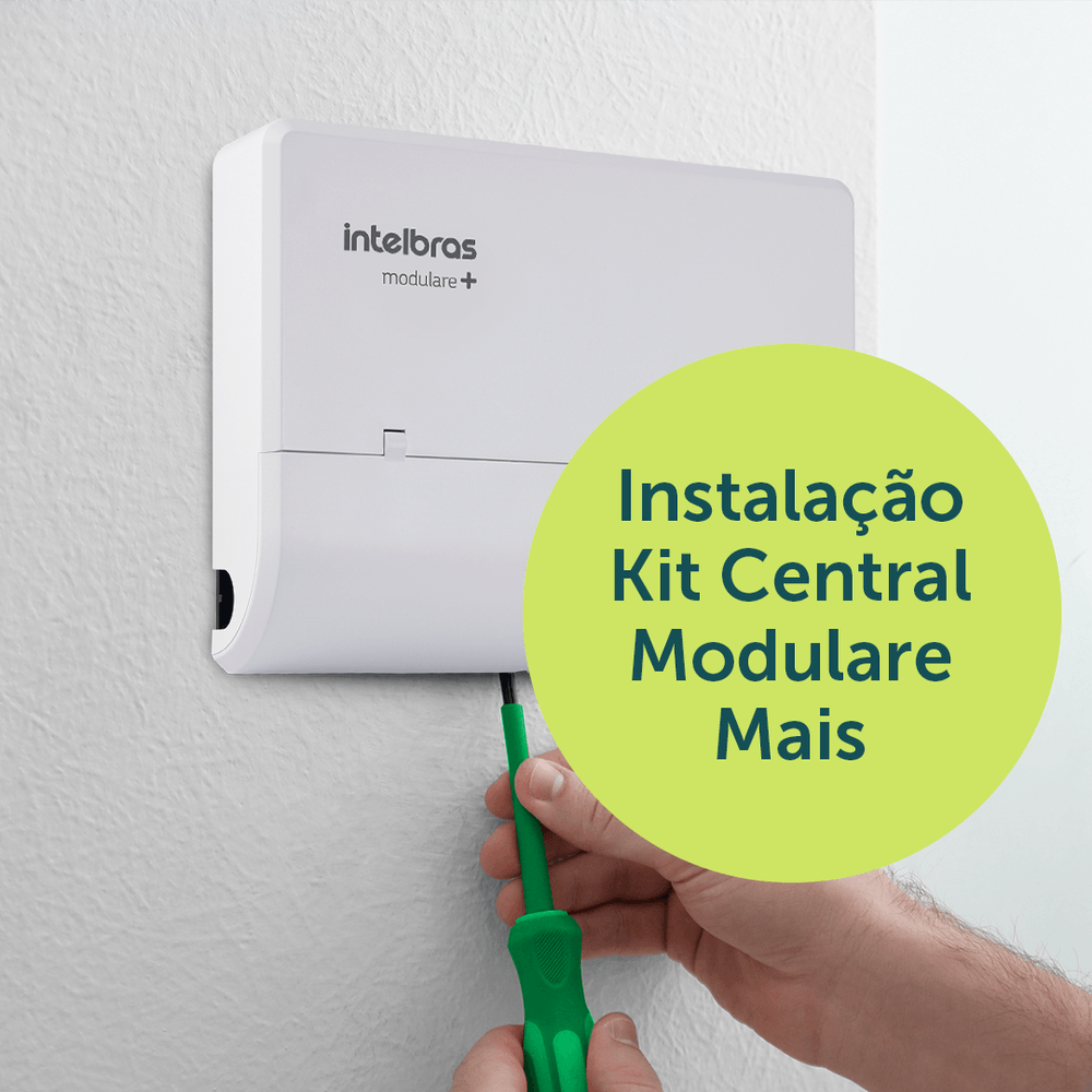 instalação de Modulare Mais Intelbras 