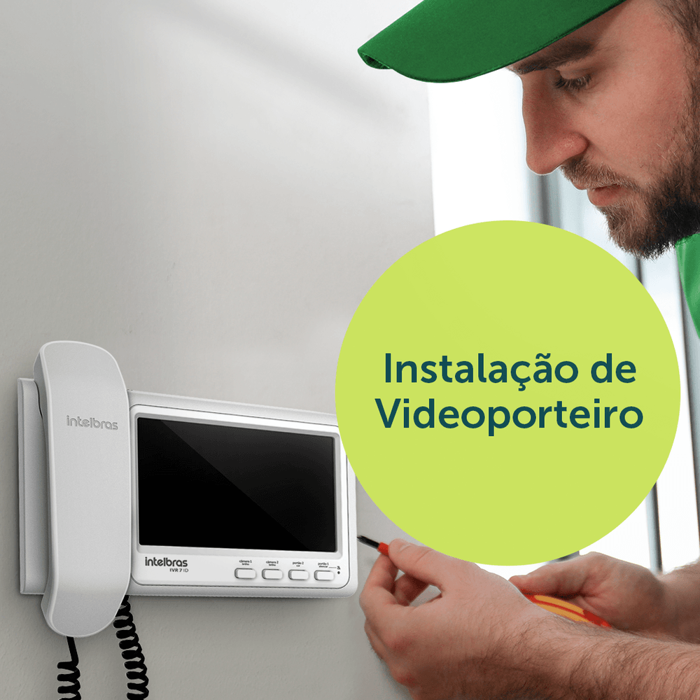 instalação de VideoPorteiro  Intelbras Rio de Janeiro